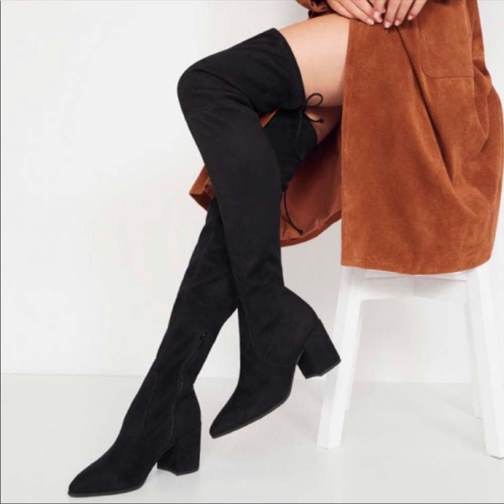 Over-the-knee boots WITH BOX